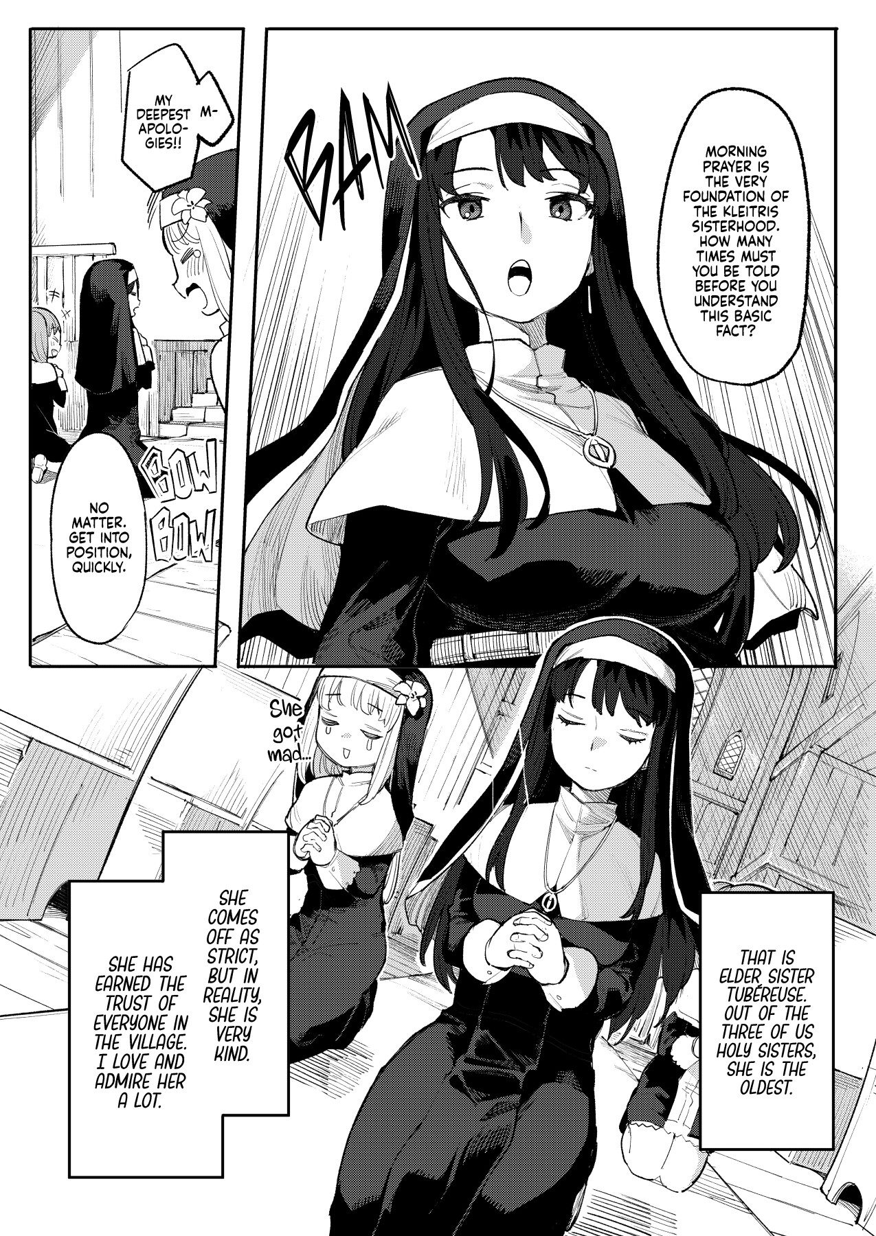 Hentai Manga Comic-Holy Cumdump Blanca-Read-5